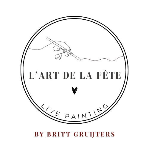 live illustrator bruifloft en events | Persoonlijk kunstwerk en aandenken voor iedere gast